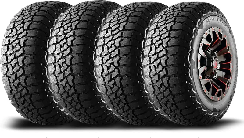 Mastertrack All-Terrain SUV Tires 265/70R17 115T, Set Of 4 – BADLANDS AT