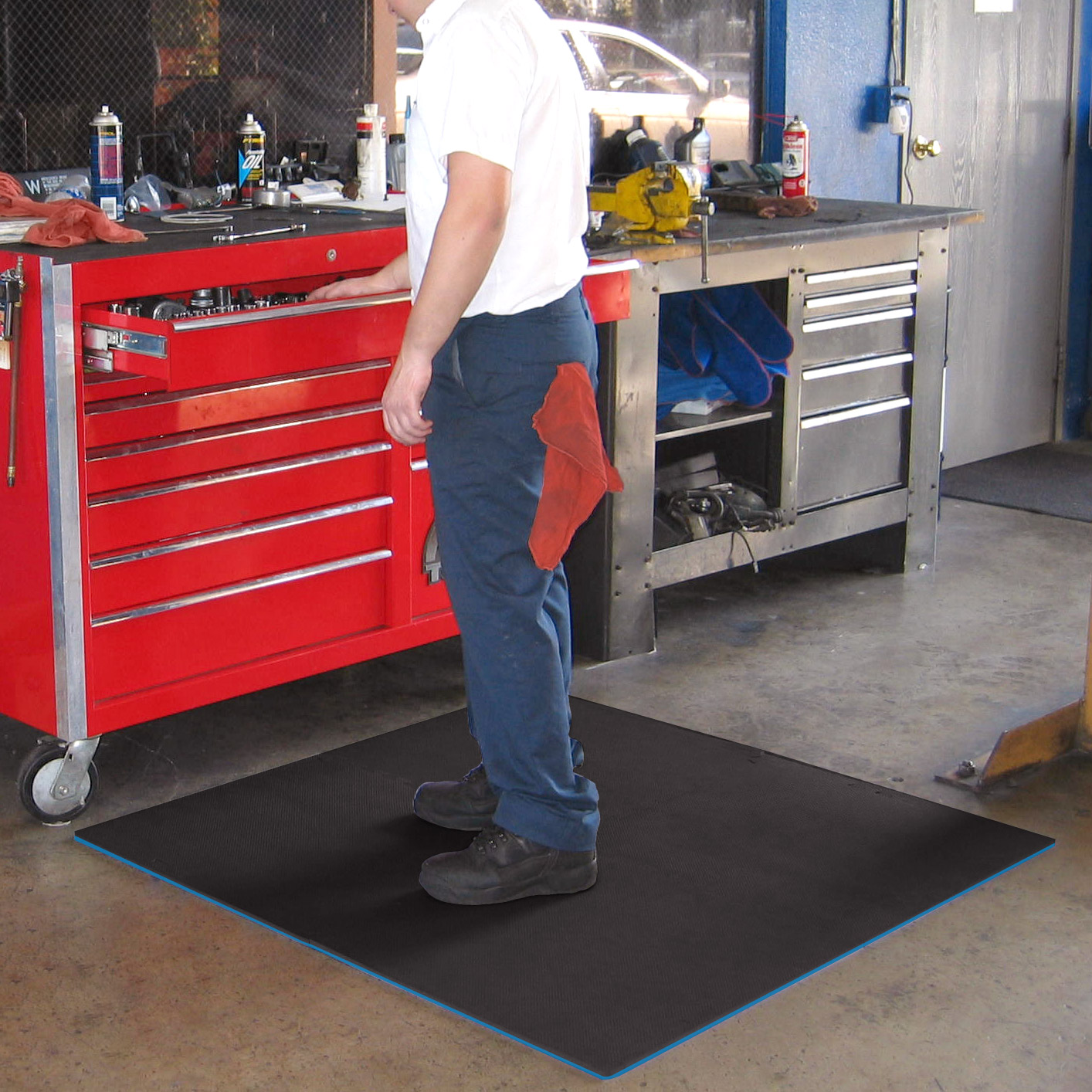 Norsk Reversible Foam Flooring, 48 sq ft., 24 in. x 24 in. Foam Mats