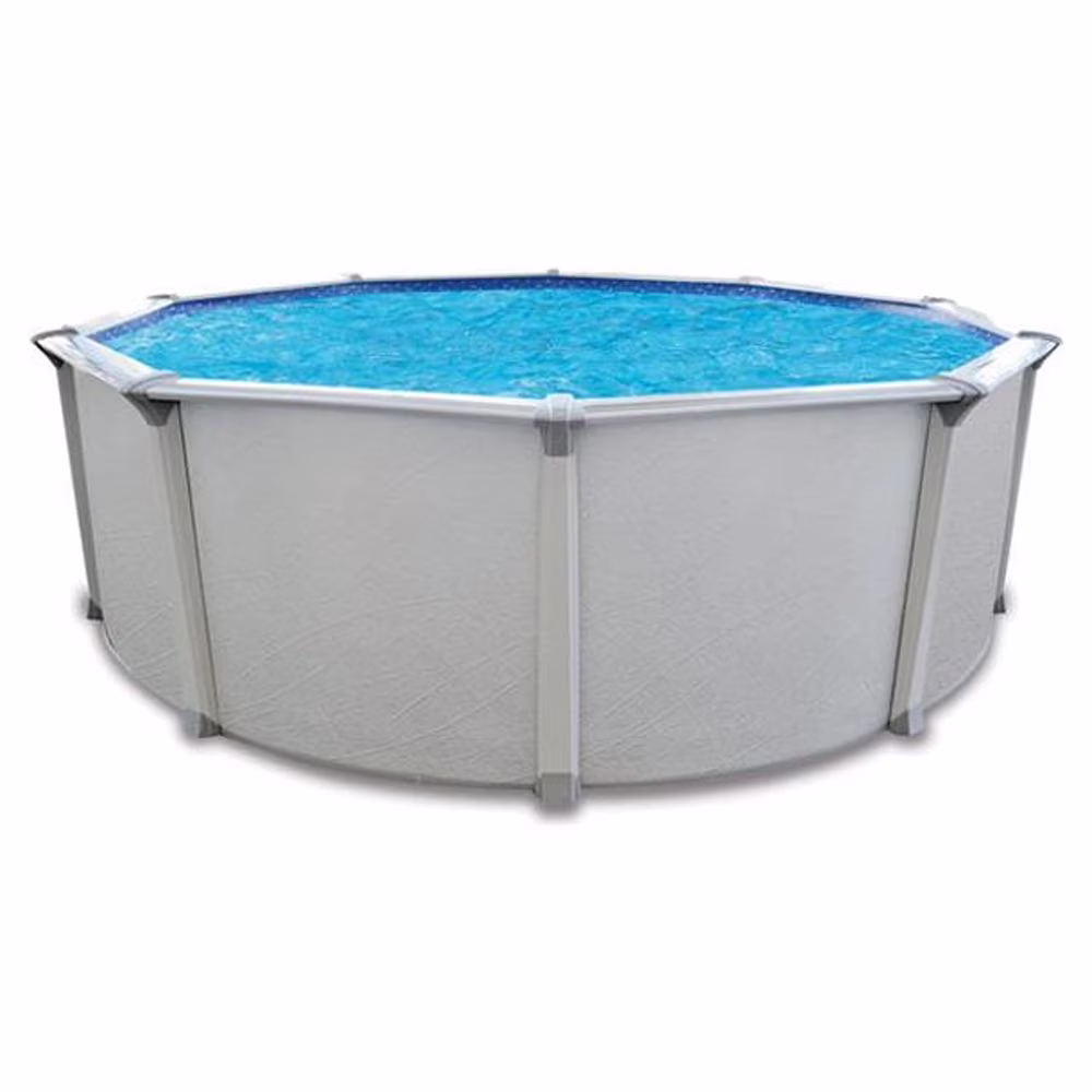 Aquarian Pools Fuzion Series 24′ x 52″ Round Above Ground Swimming Pool