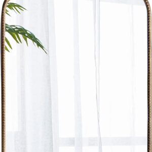 A&B Home Arched Mirror - 24" x 36" Gold Mirror for Wall Decor