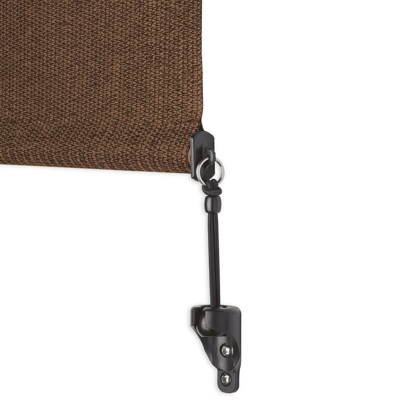 Coolaroo 4' x 6' Outdoor UV Blocking Cordless Solar Roller Shade Blind, Mocha