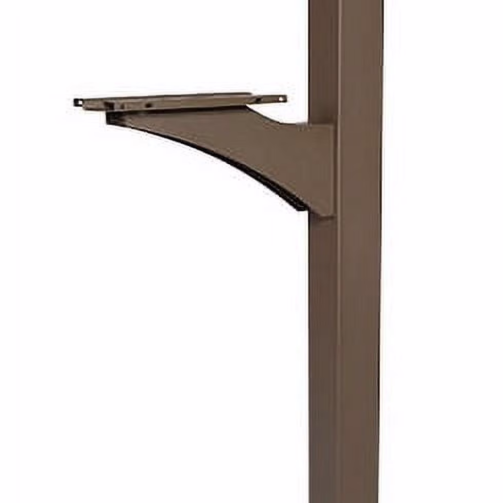 Solar Group LP000BZ0 10.8 x 4.2 in. Landover Decorative Mailbox Cross Arm Post – Bronze
