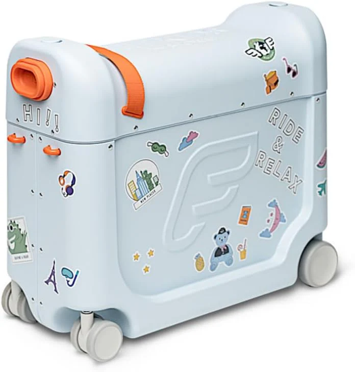Kids' ride-on luggage and in-flight beds - Help your kids relax and sleep on the plane - Approved by multiple airlines - Best for ages 3 - 7