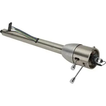 Speedway Motors GM Tilt Steering Column, 5-Position, 33 Inch Chrome – 91032976