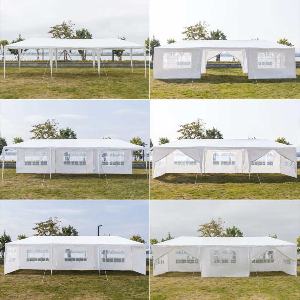 Zimtown 10'x 30' Third Generation Gazebo Canopy Outdoor Party Wedding Tent