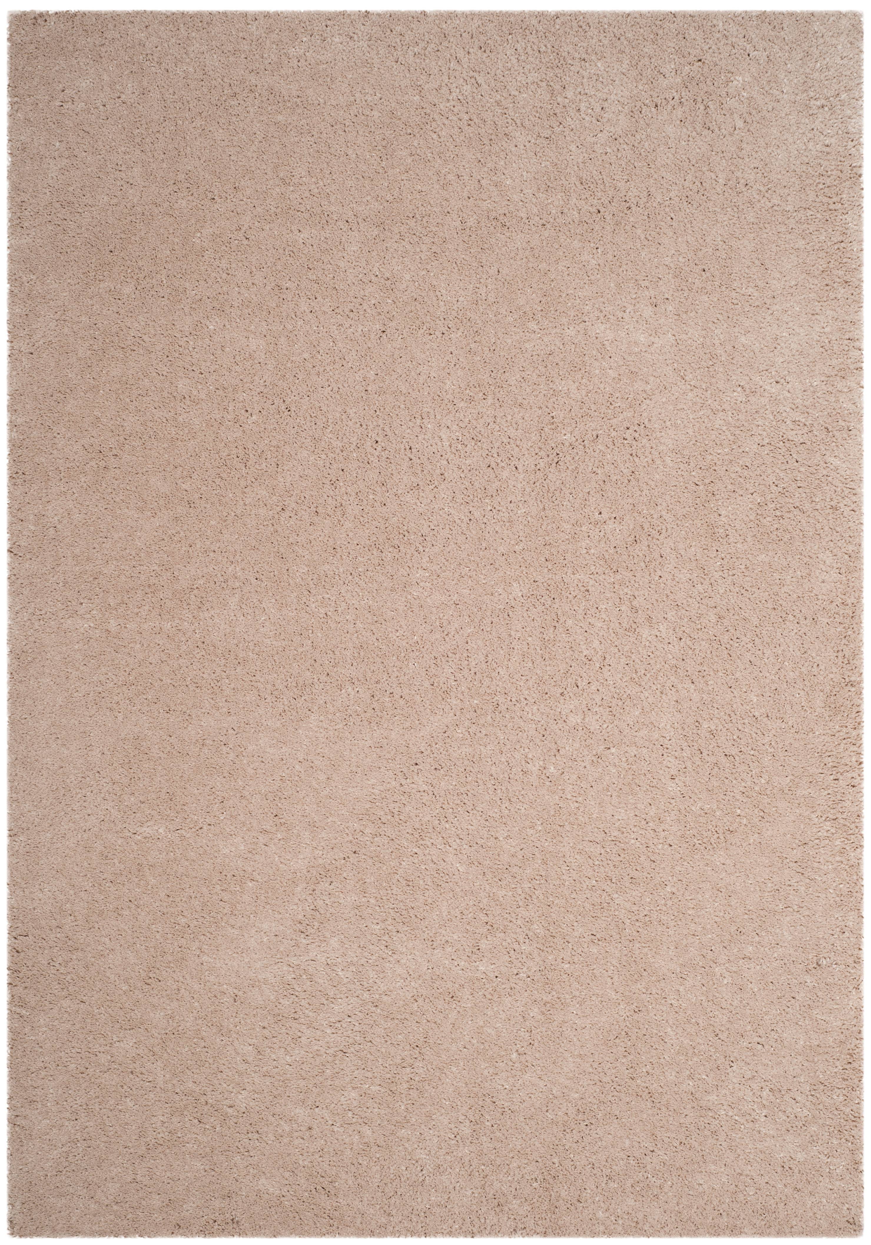 SAFAVIEH Colorado Tarek Solid Shag Runner Rug, Champagne, 2'3" x 8'