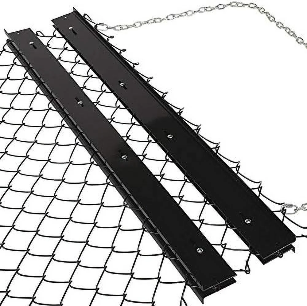 Steel Drag Harrow/Field Leveler for ATV, UTV & Tractor with Front Tray, 5' x 4'