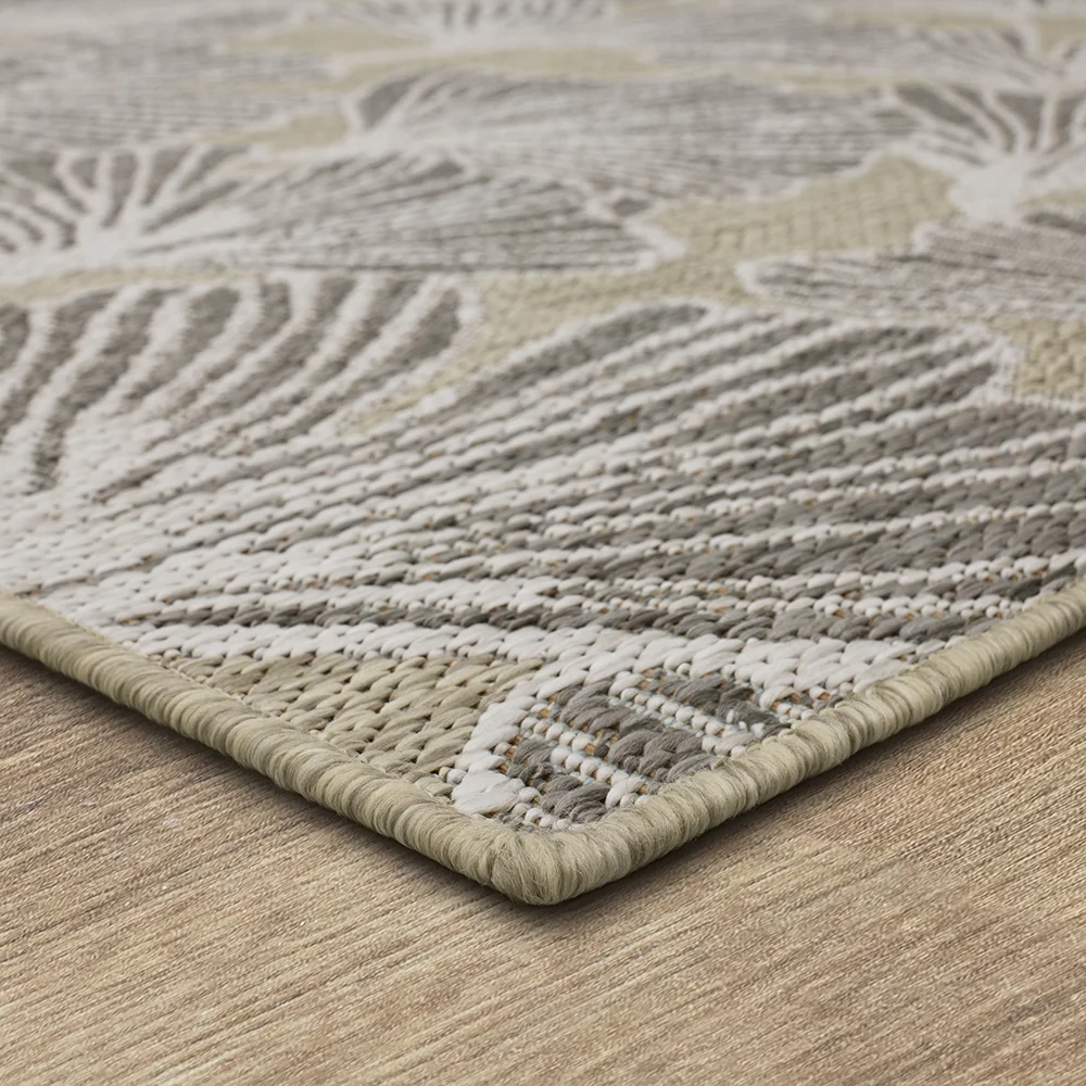 Mohawk Home Jade Butterfly Outdoor Area Rug, Beige, 5' 3" x 7' 6"