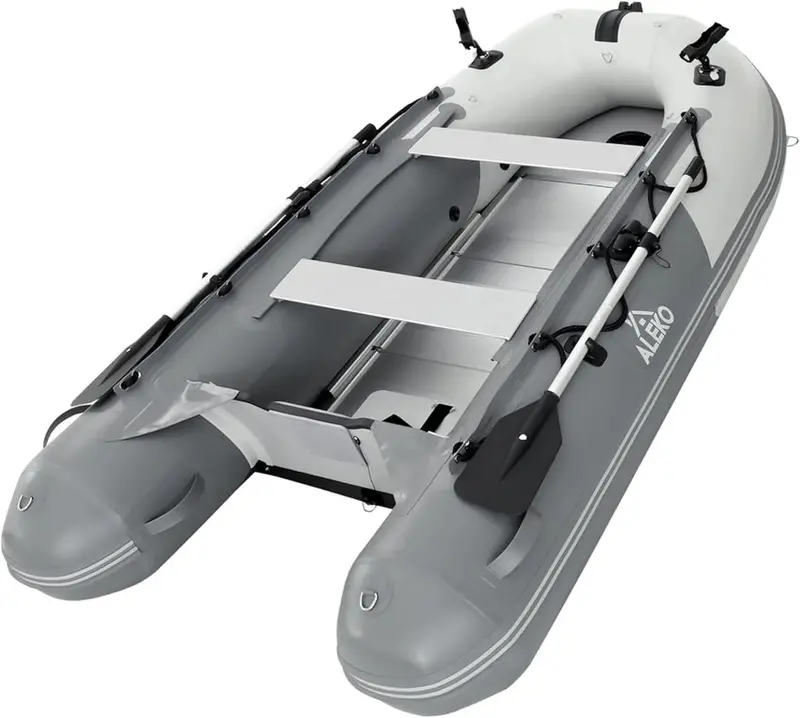 Inflatable Dinghy Tender, 8'5, Red/Black, PVC With Aluminum Floor - BT85RBK