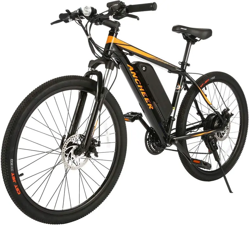 Ancheer Electric Mountain Bike 26-Inch, 350W, 20 MPH – SUNSHINE