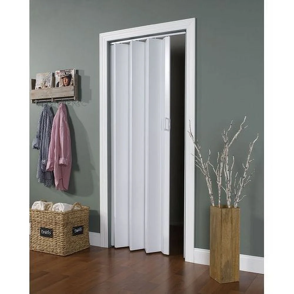Homestyles Vienna Oak Woodgrain 36″ x 80″ PVC Interior Folding Door