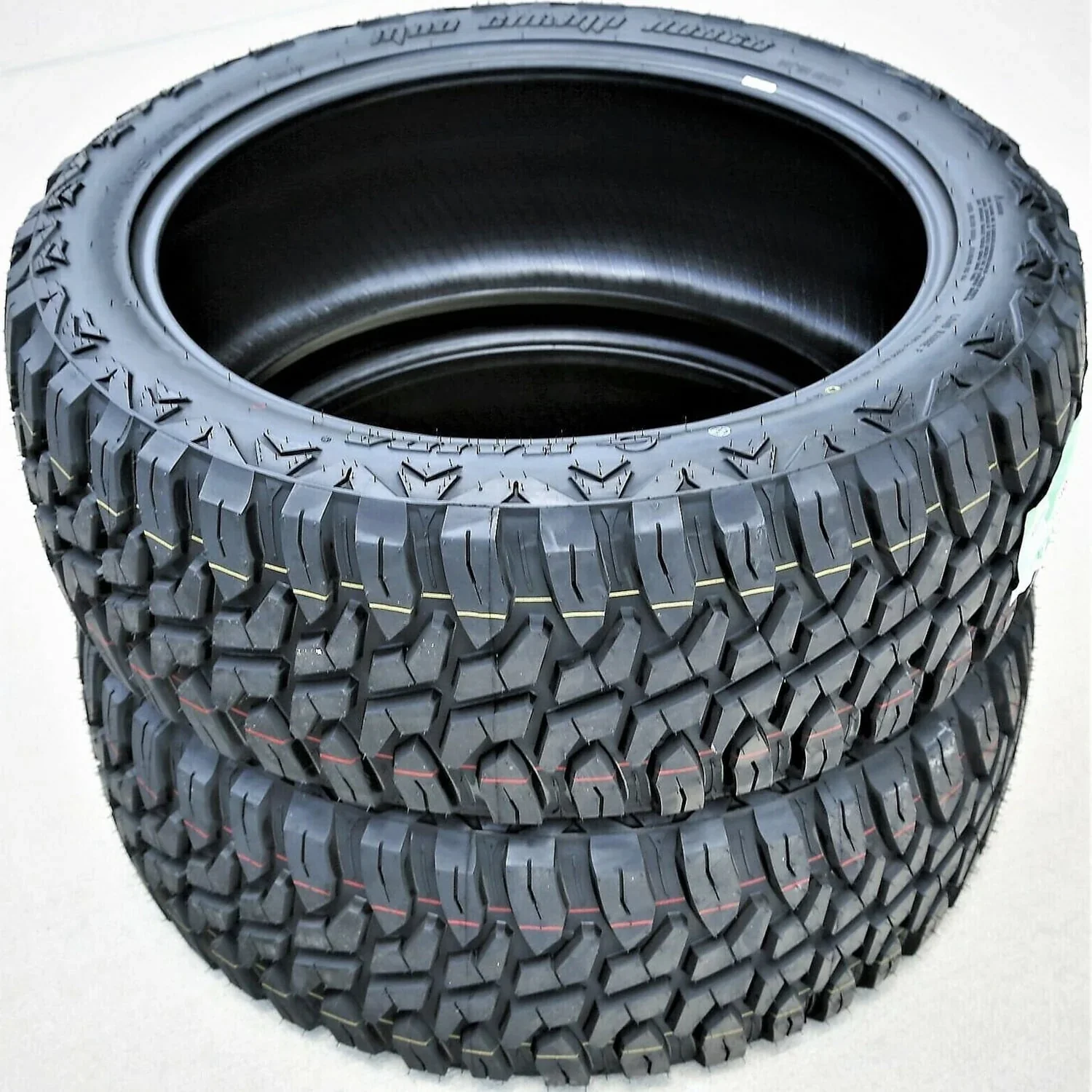 Set of 4 (four) 275/65R20 126/123Q E (10 ply) M/T mud tires