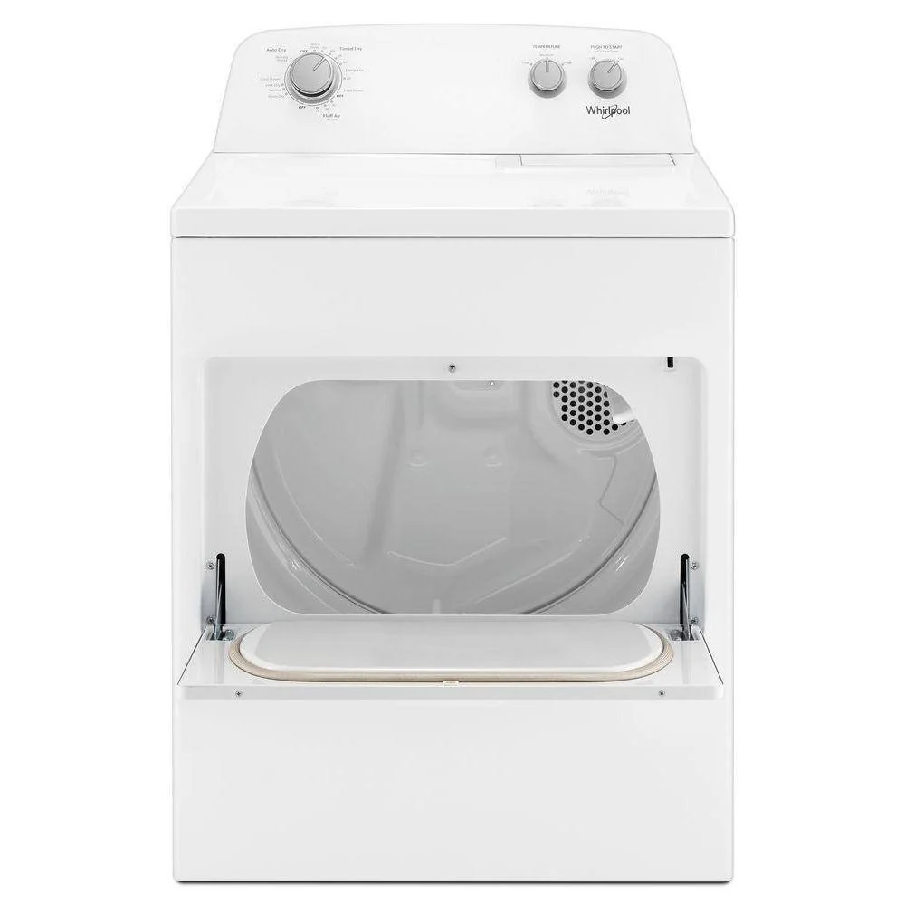 2025 Whirlpool 7.0 cu. ft. Electric Dryer, AutoDryTM System, Wrinkle ShieldTM, White