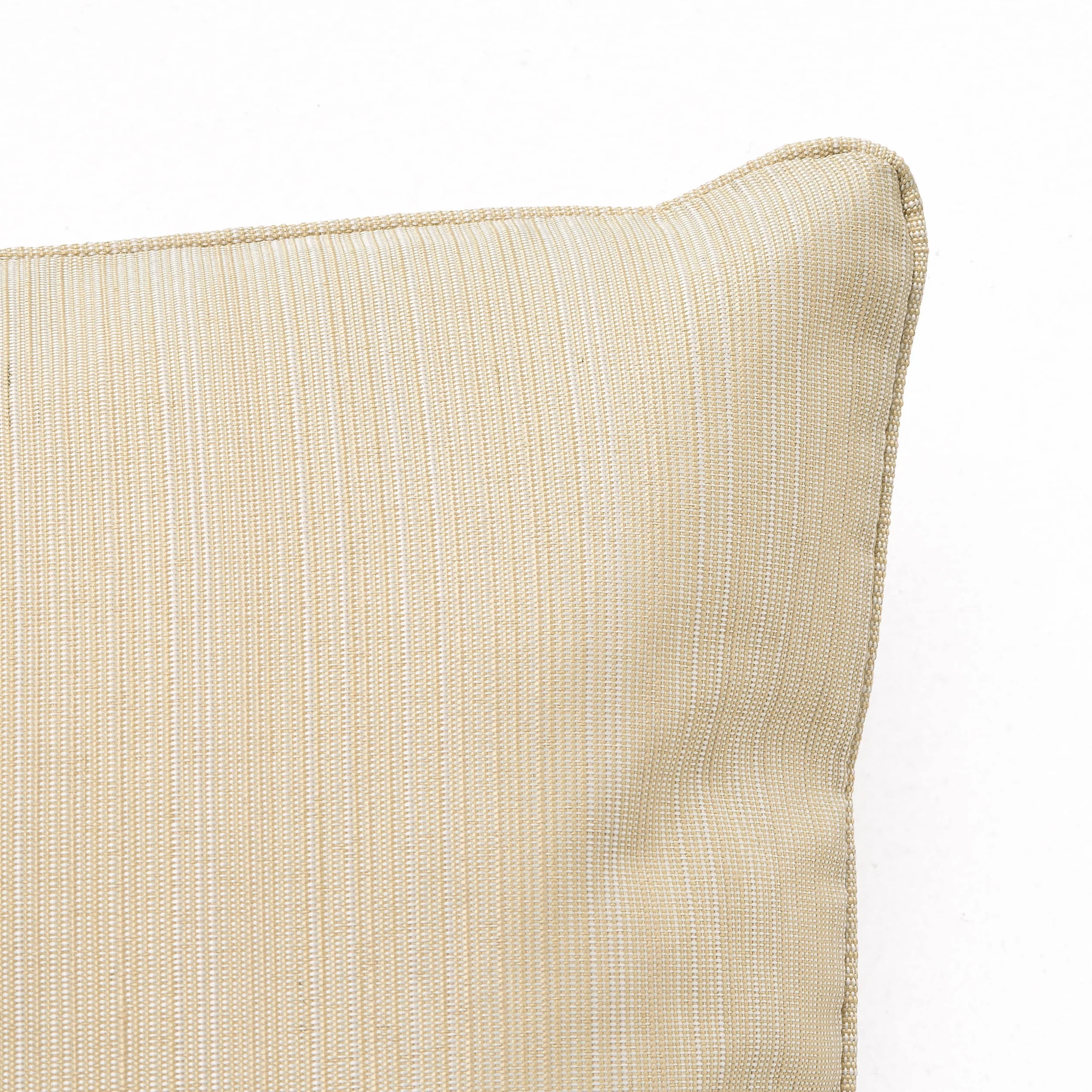 Noble House 23.50"x 27.00" White Rectangle Chair Outdoor Seating Cushions (2 Pack)