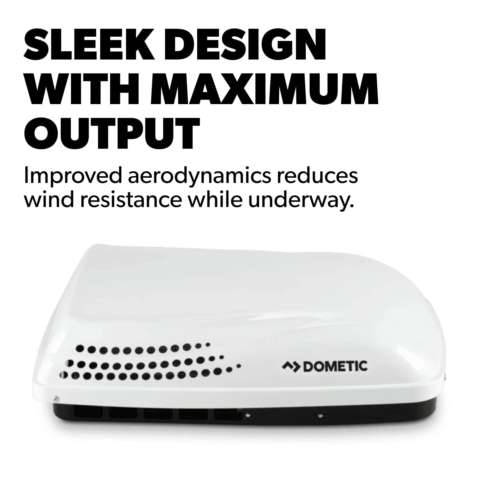 Dometic Penguin II Rooftop Air Conditioner, 11000 BTU, White - PENGUIN AC PW 410A