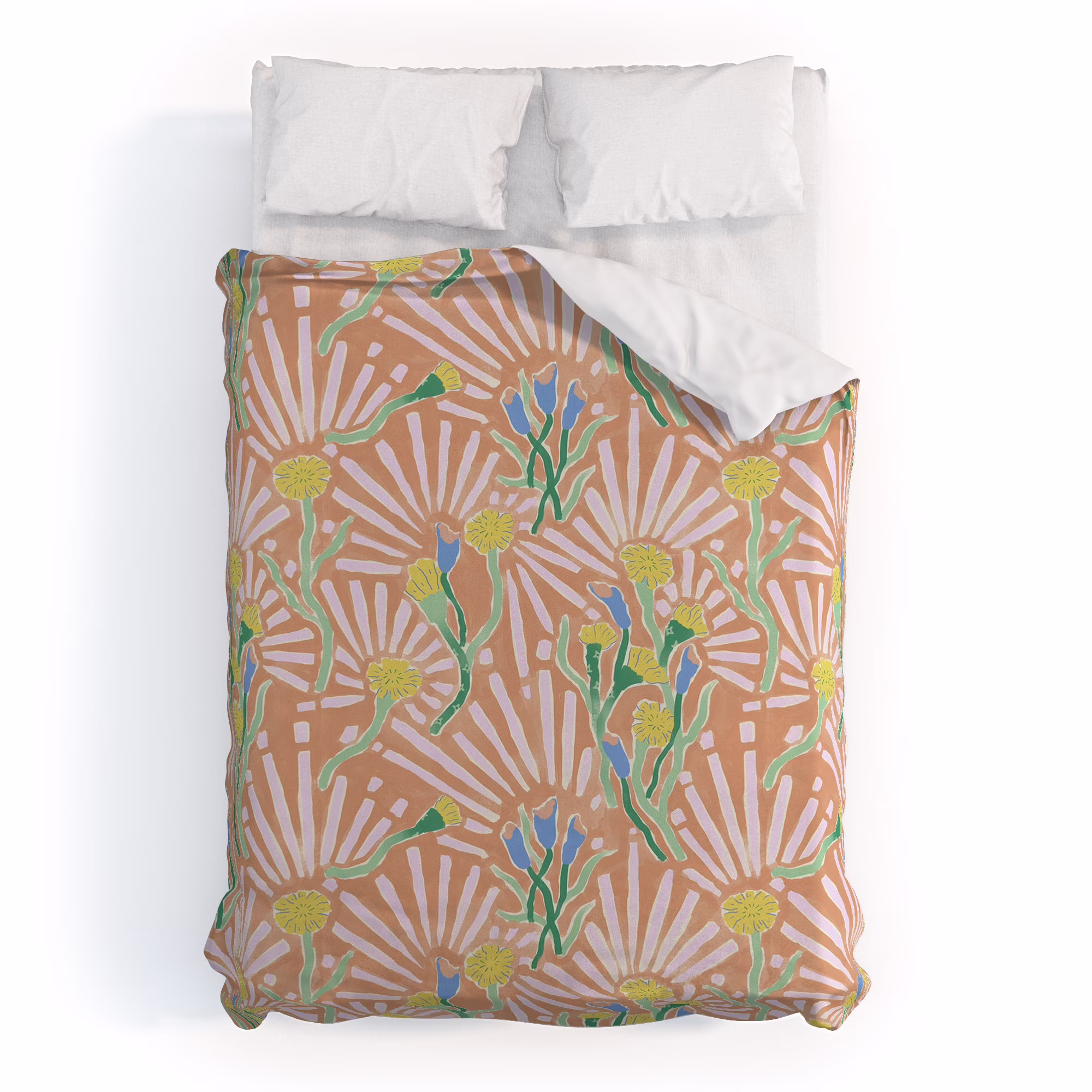 Society6 MSRYSTUDIO Garden Magic Fantasy Duvet Polyester Twin- 68″ X 88″