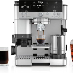 Ninja Luxe Café Premier Series, Espresso Machine, Drip Coffee Maker & Rapid Cold Brew