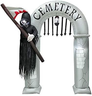 Halloween Inflatable Grim Reaper’s Arch, 7.8 ft.