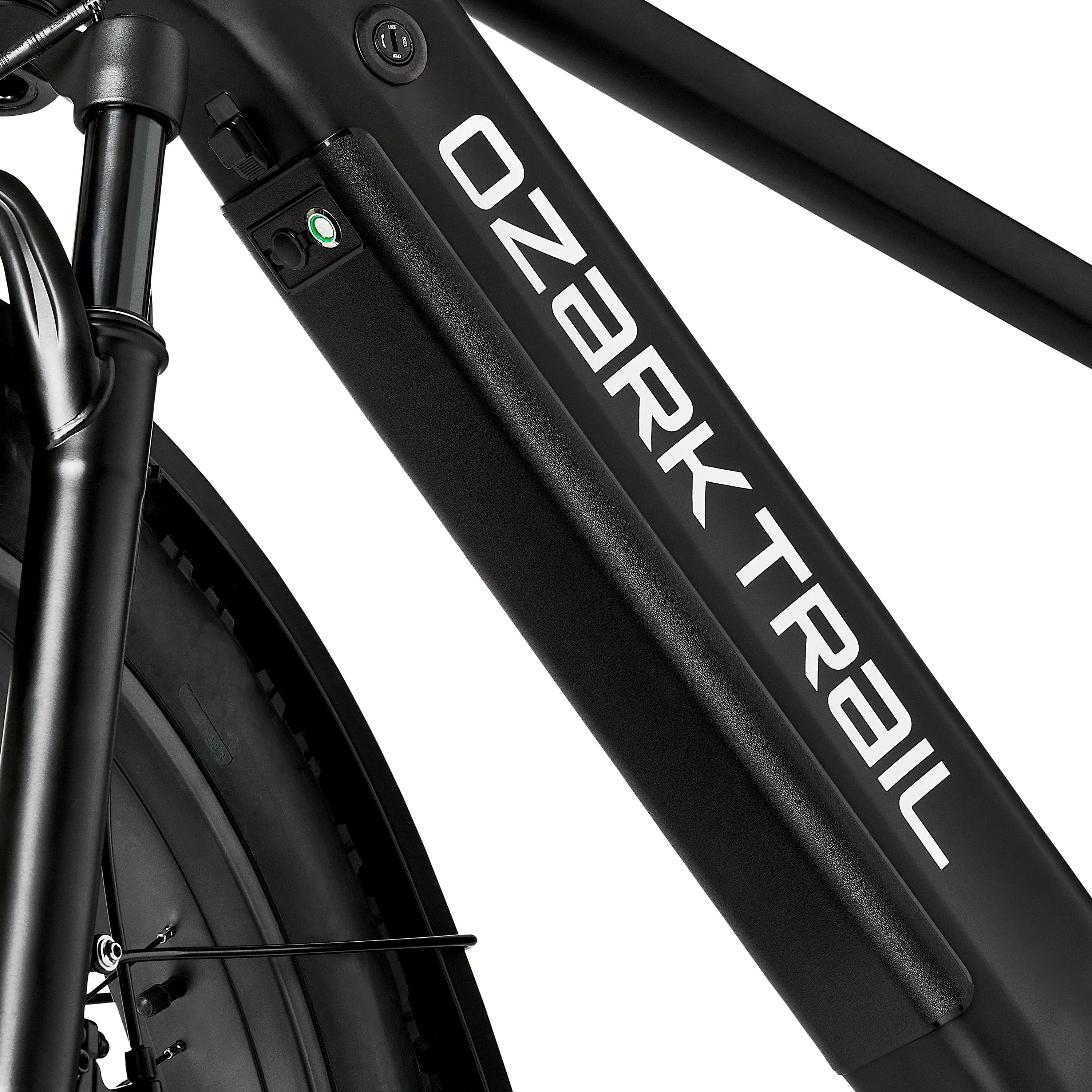 Ozark Trail Electric Fat Tire Bike, 26in, 48V, Class 2, Black, Fits Riders 5ft 2in – 6ft 1in – M.3 Ranger+