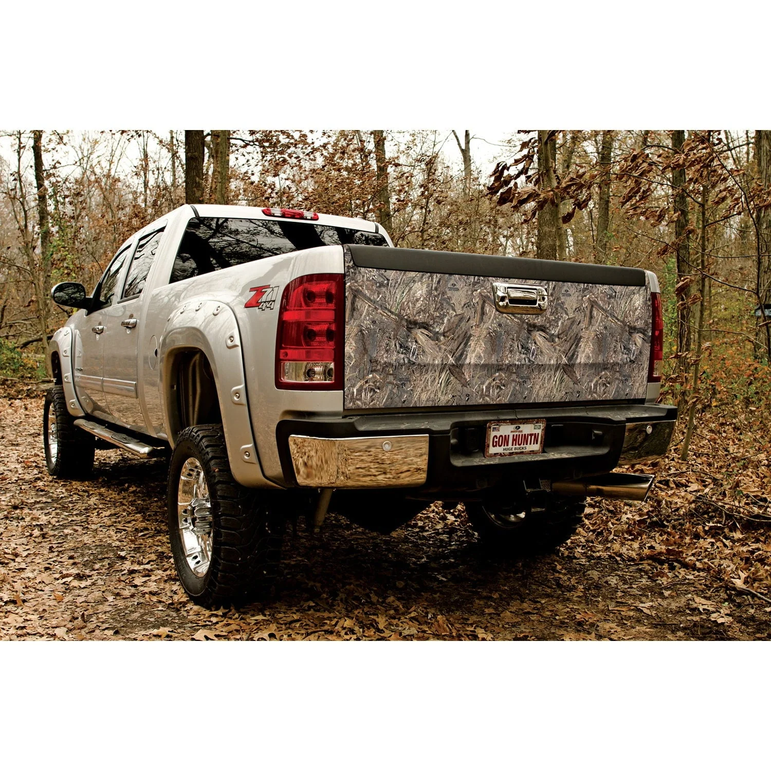 Mossy Oak Camo Tailgate Graphic – Compact Truck (58″ x 24″) – Duck Blind