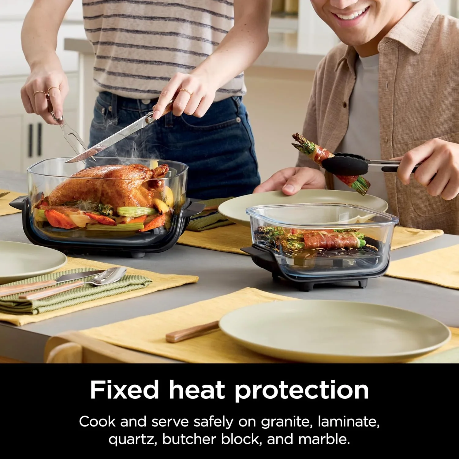 Ninja Crispi 4-in-1 Portable Glass Air Fryer Cooking System