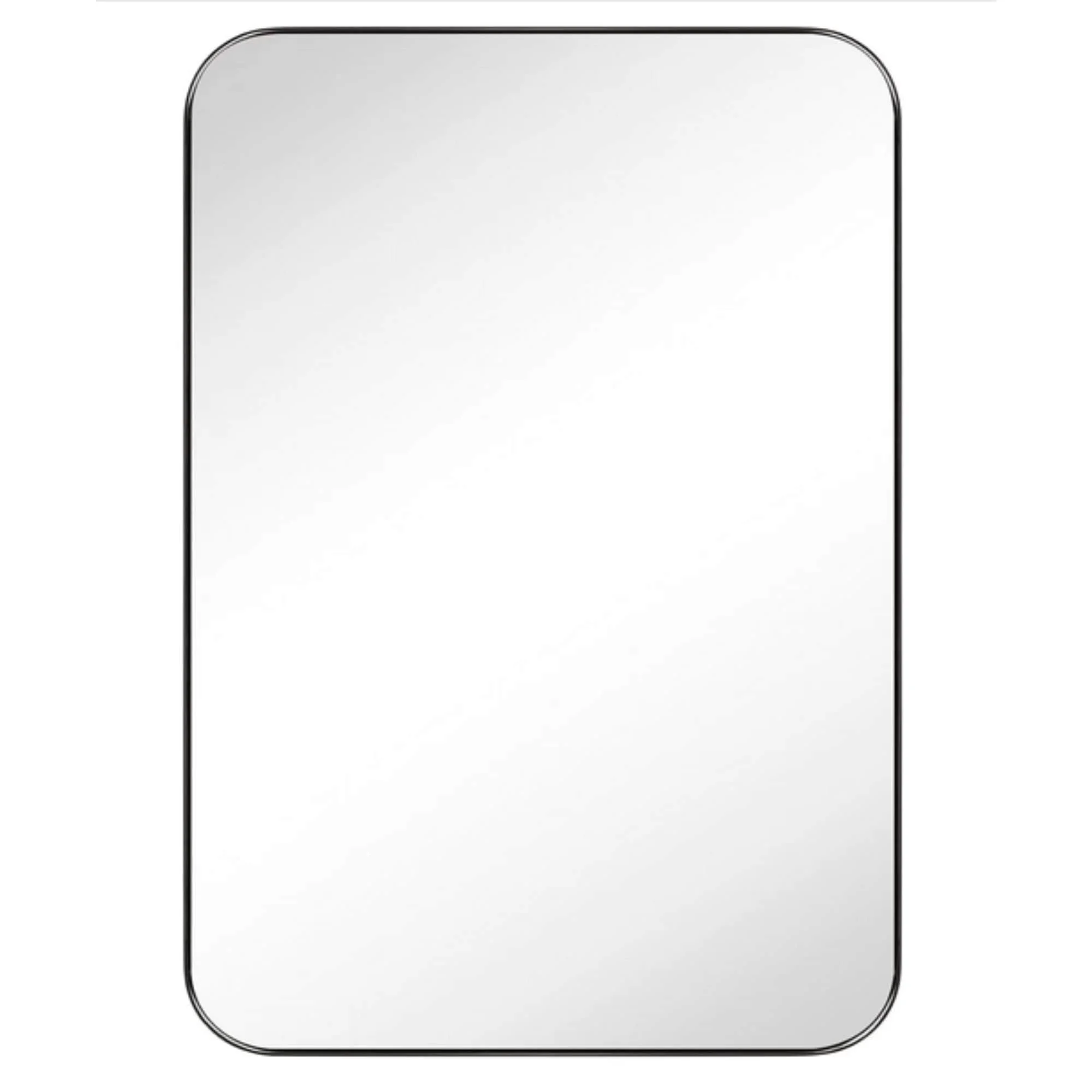TEHOME WH Recessed Framed Medicine Cabinet with Mirror and Adjustable Shelves 16" x 24" - Chrome