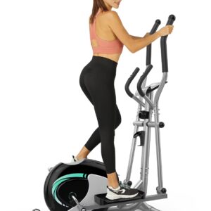 THERUN Ultra Quiet Magnetic Elliptical Trainer Exercise Machine