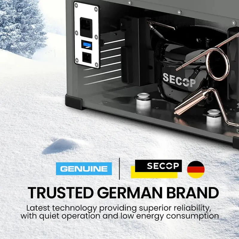 Gecko 75L Dual-Zone Portable Fridge Freezer – GK-FT7