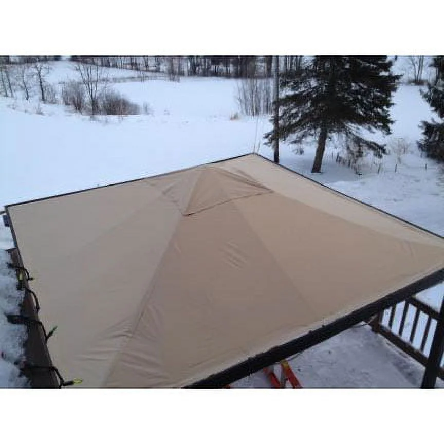 Garden Winds Replacement Canopy Top for 12 x 12 Pillared Gazebo – Riplock 350
