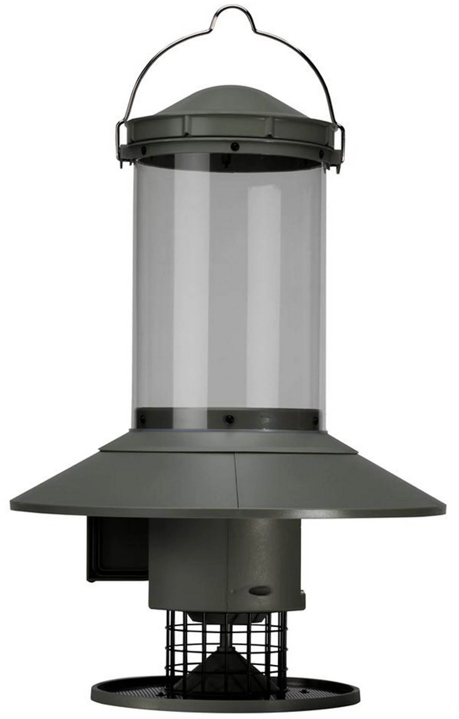 Wingscapes Autofeeder Squirrel-Resistant Bird Feeder with X-Large Capacity and Timer Control Settings, Green