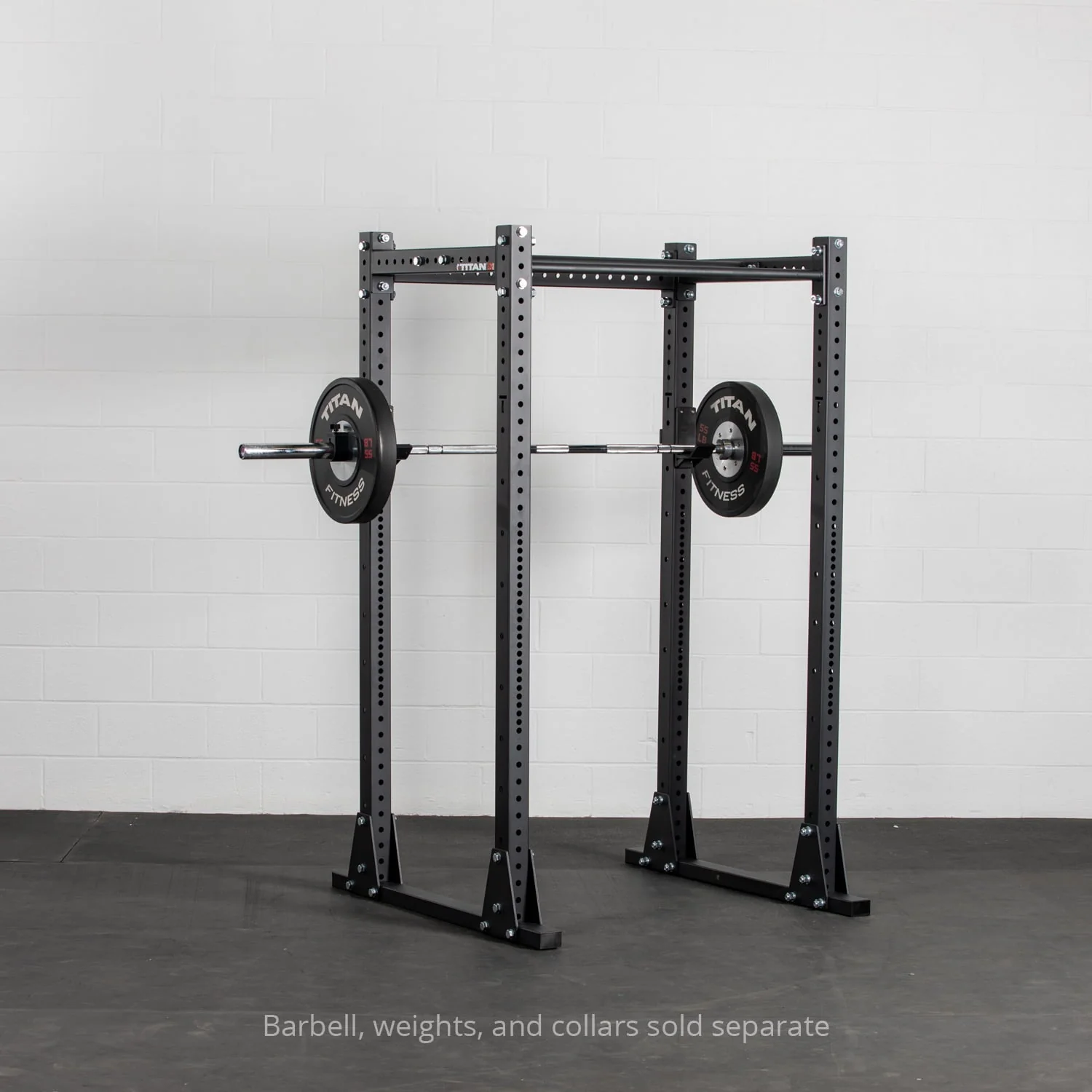 Titan Fitness X-3 Series Flat Foot Power Rack 82-in. H 30-in. D