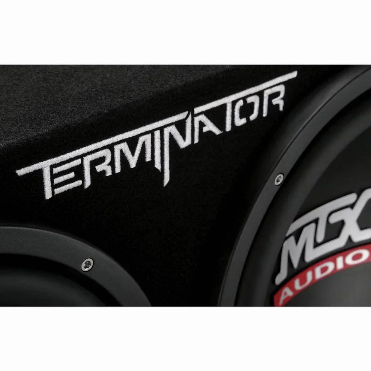 MTX TNE212D 12-Inch Subwoofer Enclosures 2-Pack With Planet Audio AC1500.1 Amplifiers 2-Pack And Soundstorm AKS8 Amp Wire Kit