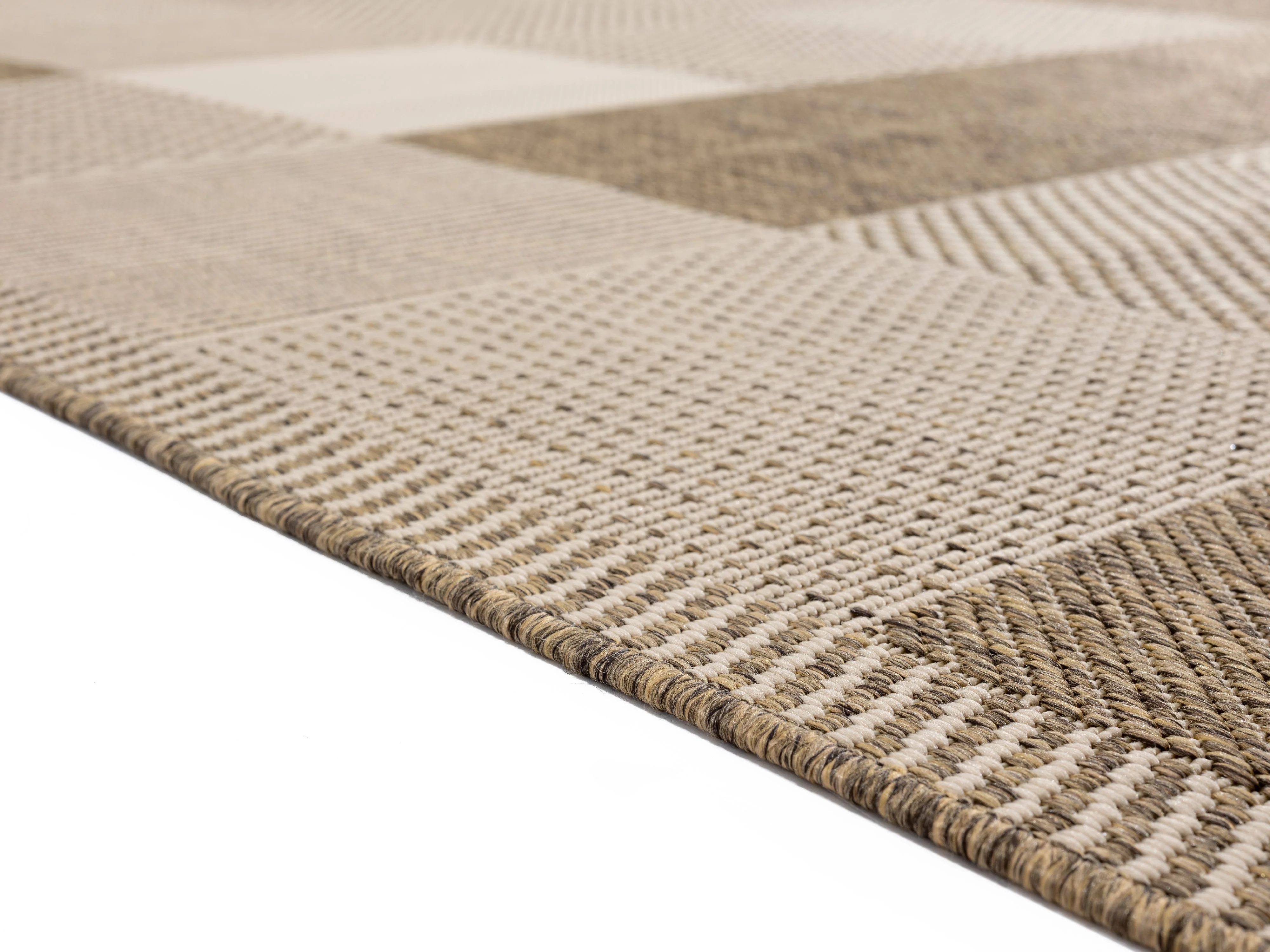 United Weavers Mali Dabeda Contemporary Geometric Area Rug, Orange, 5'3" x 7'6"