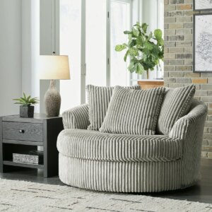 Oversized Swivel Accent Chair