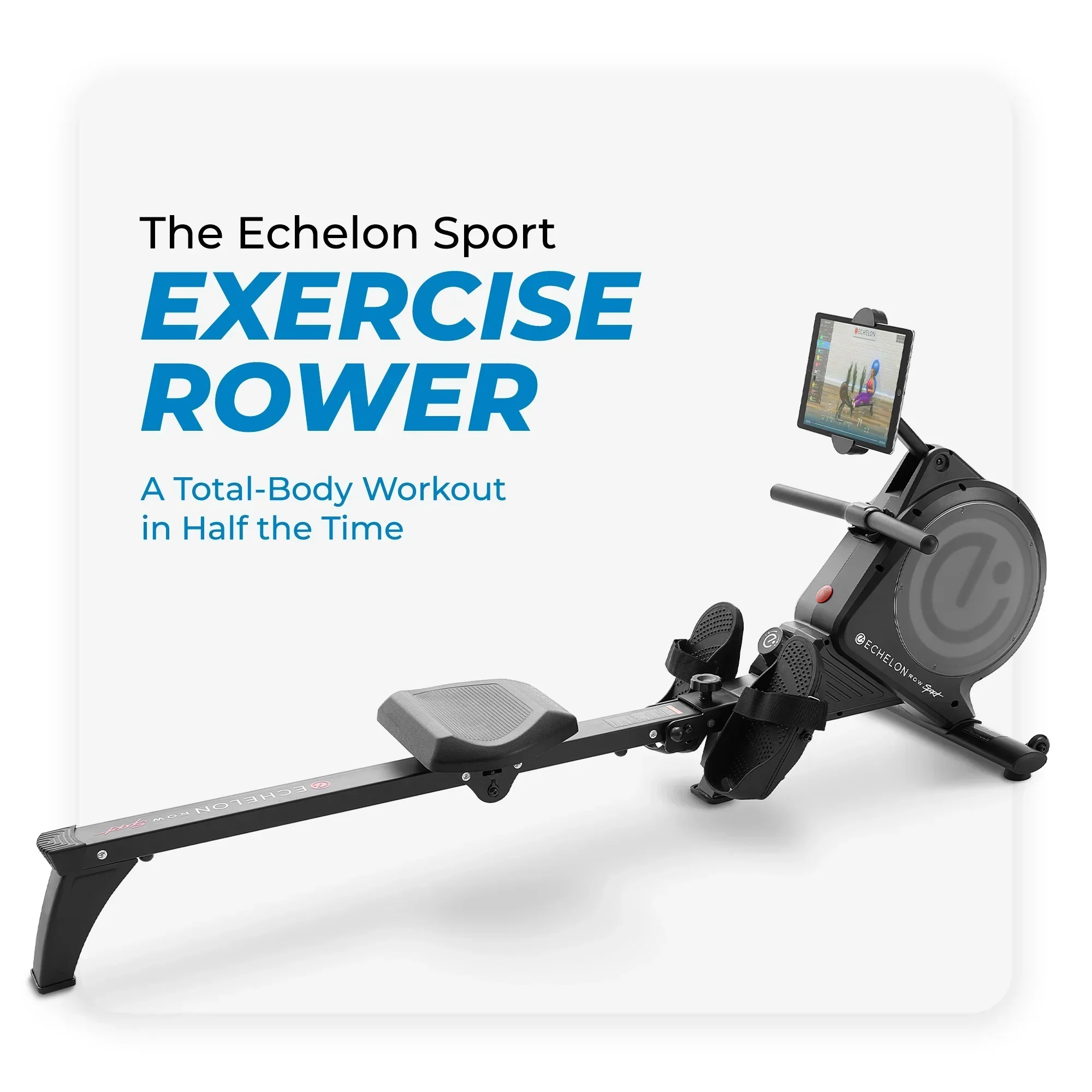 Echelon Exercise Rower With 32 Levels Of Magnetic Resistance – Sport