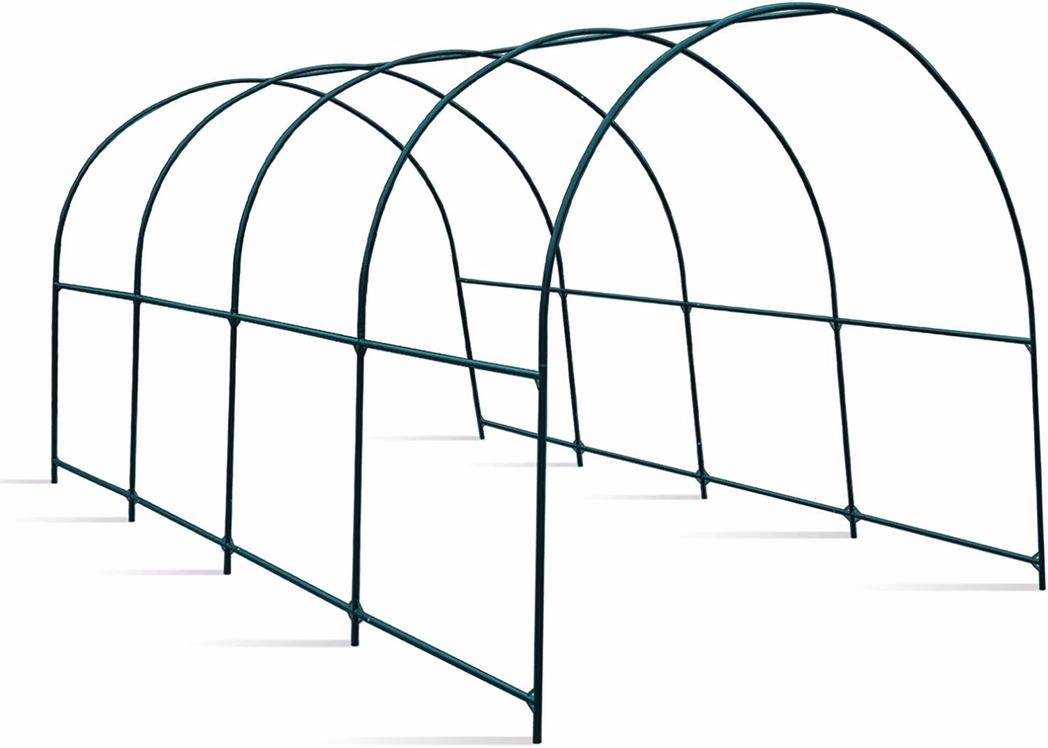 YardGrow Large Garden Support Arch Frame Climbing Plant Arch Arbor for Various Climbing Plant Roses Vines Birthday Wedding Party Decoration Pergola Frame (6.5 x 7 x 7.2ft)