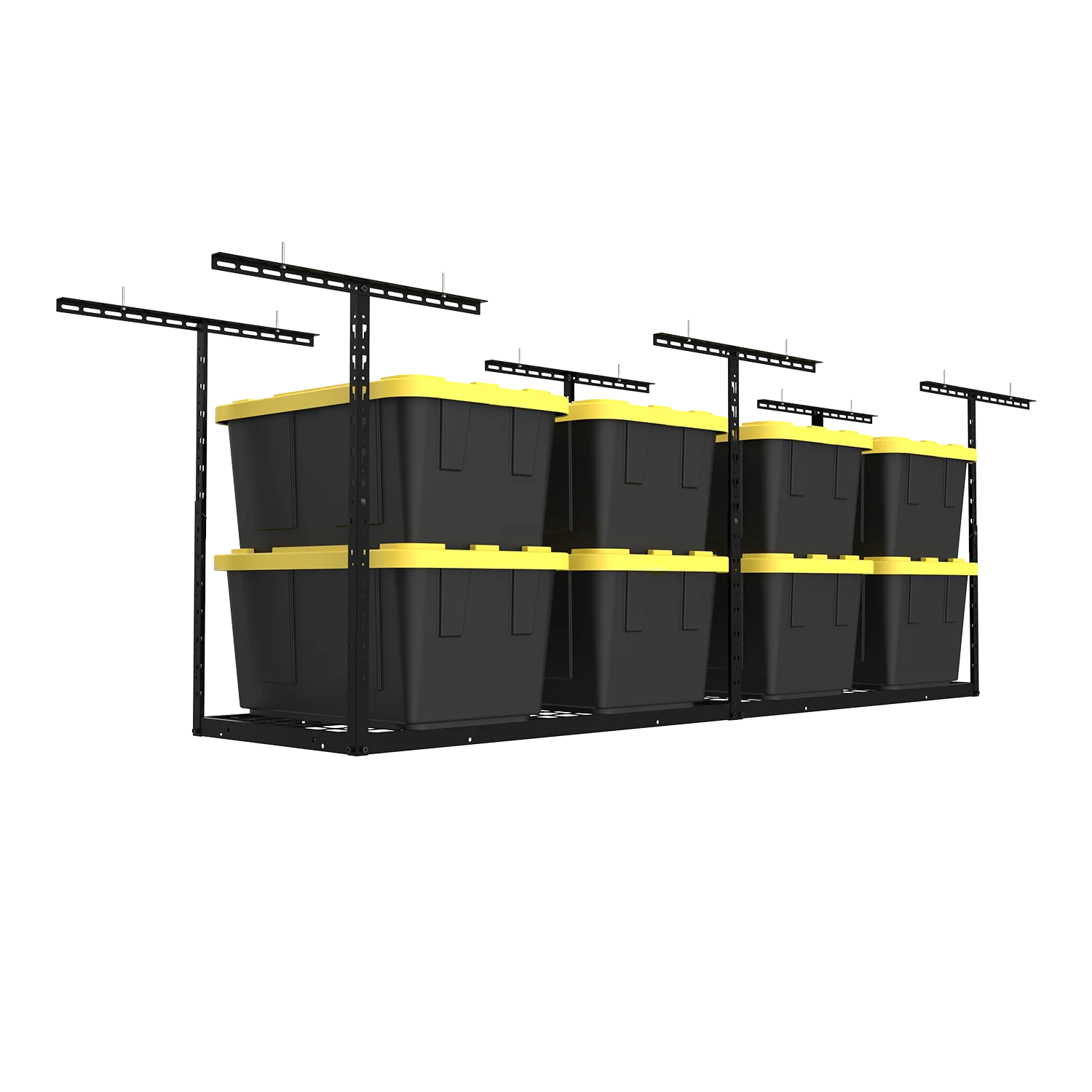 Armadillo Tough Overhead Garage Storage Skyrack, 4' x 8', Adjustable height