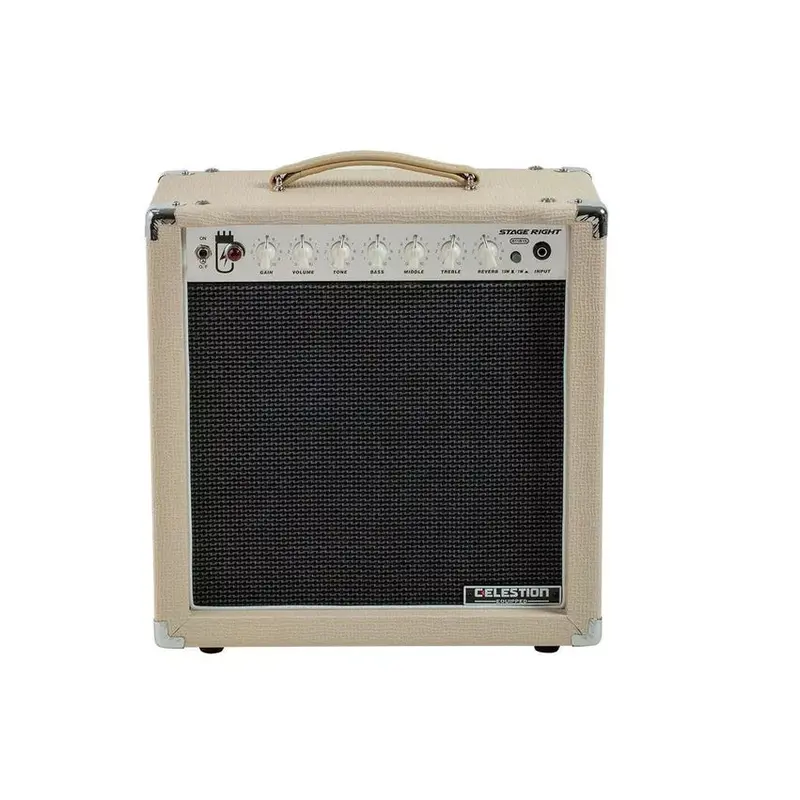 Stage Right 15W 1x12 Tube Guitar Combo Amp with Celestion Speaker and Spring Reverb - 611815