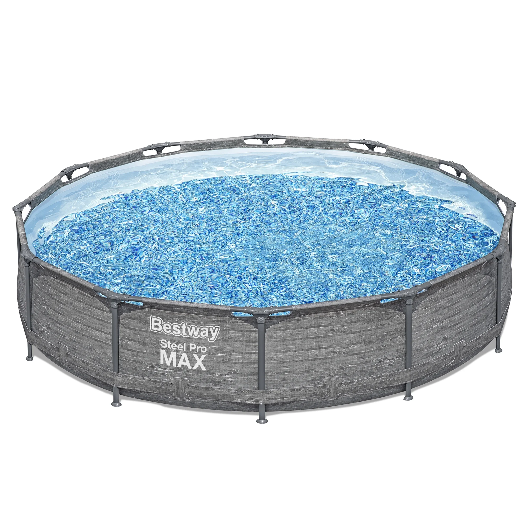 Bestway Steel Pro MAX 12' x 30" Above Ground Outdoor Swimming Pool Set