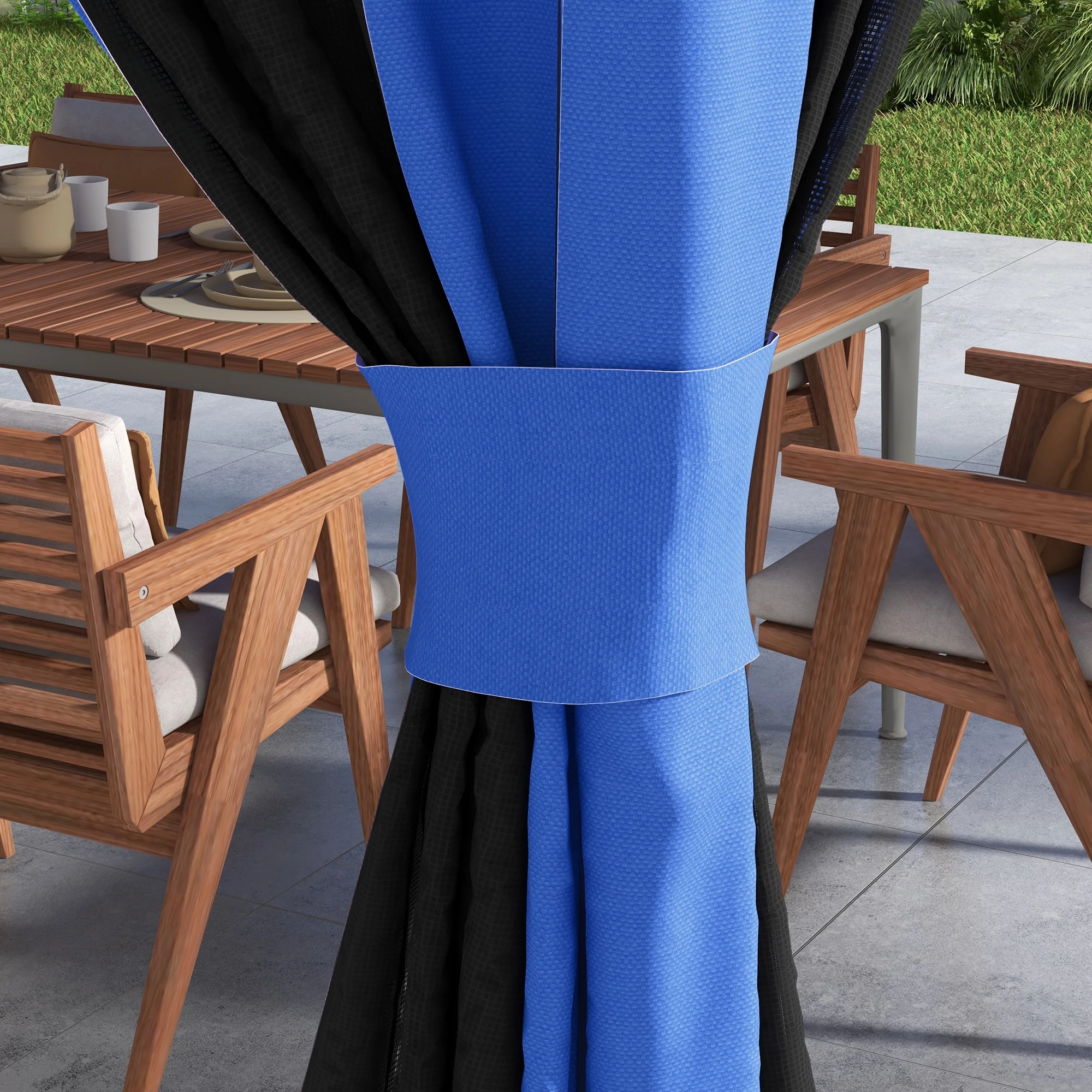 Outsunny 13ft x 13ft Beige Pop Up Outdoor Canopy, UV Resistant
