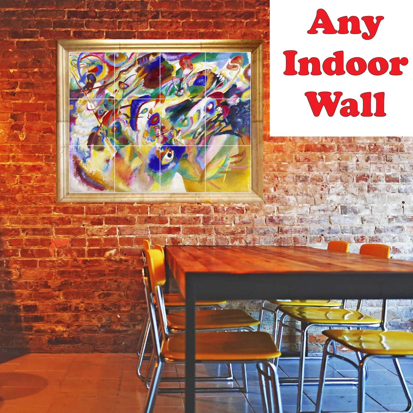 Ceramic Tile Mural-Utagawa Hiroshige Ukiyo-E Tile Mural Home Renovations Design Idea. 17" w x 25.5" h using (24) 4.25 x 4.25 ceramic tiles