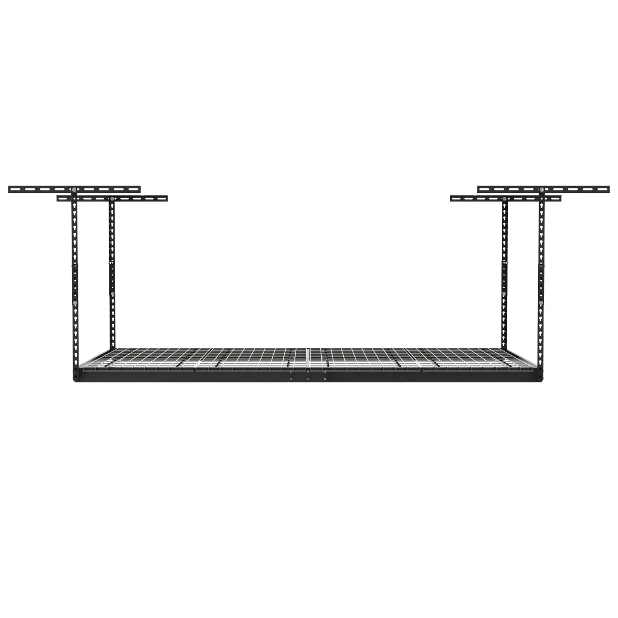MonsterRax 4' x 8' Overhead Garage Storage Rack Holds 500 Pounds, White