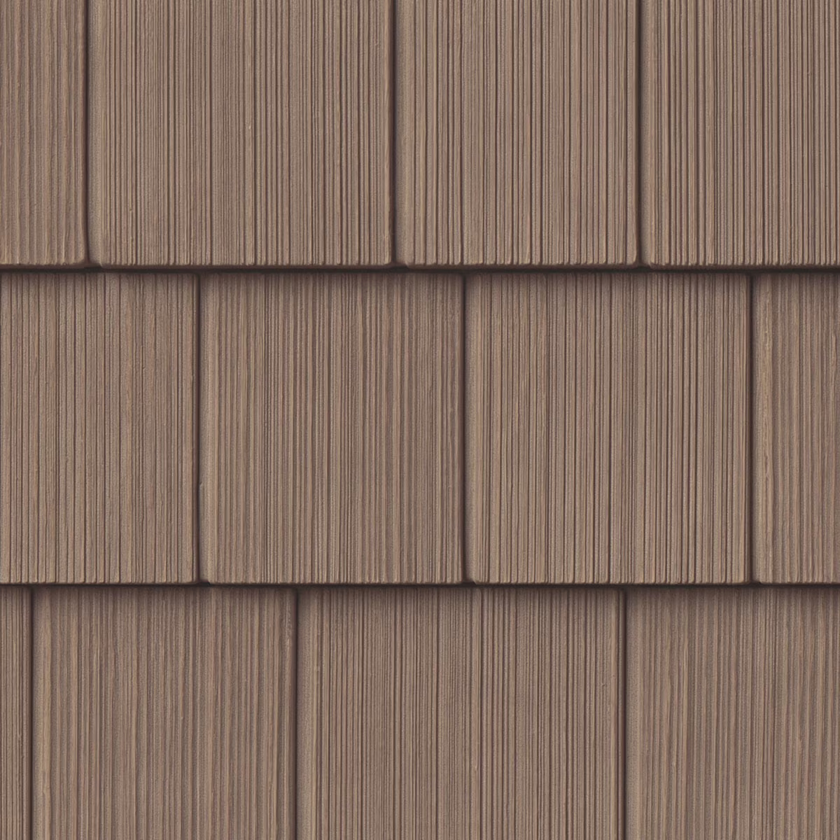 The Foundry Vinyl Perfection Shingles, 7in W X 60 3/4 L, 34 Panels/Carton, 100 Sq Feet, Shadow - 008