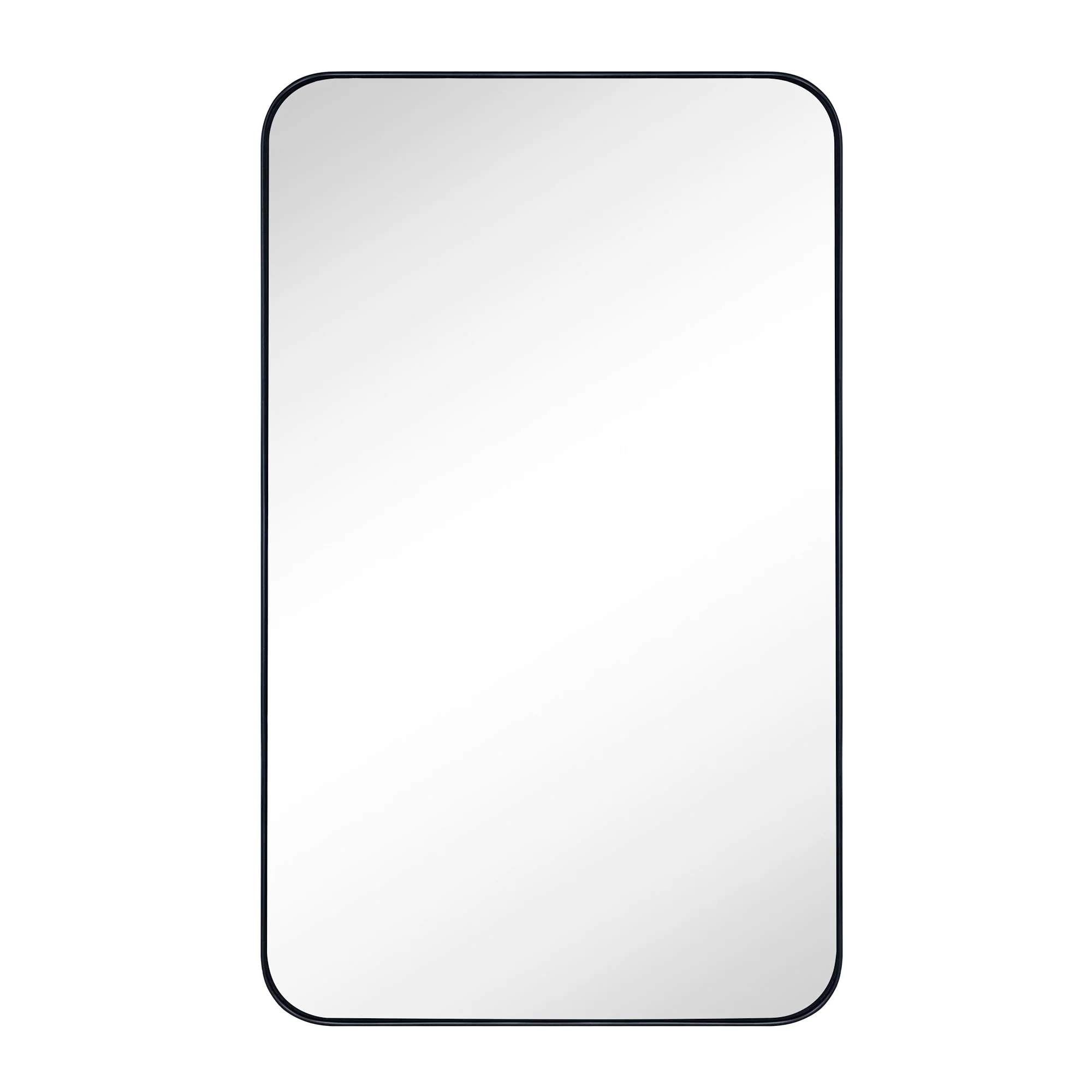 TEHOME WH Recessed Framed Medicine Cabinet with Mirror and Adjustable Shelves 16" x 24" - Chrome