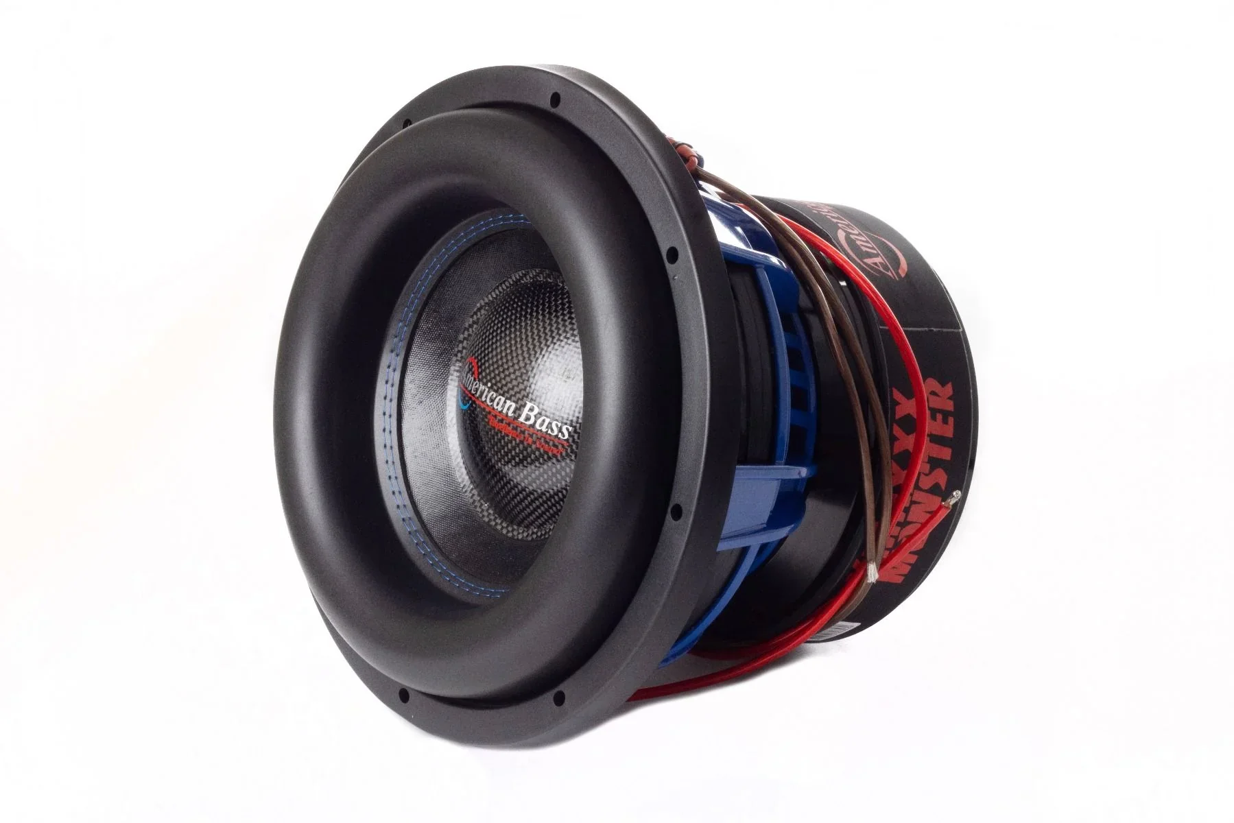 American Bass Usa Dual 1 Ohm Voice Coil Subwoofer, 3500 Watts RMS / 7000 Watts Max