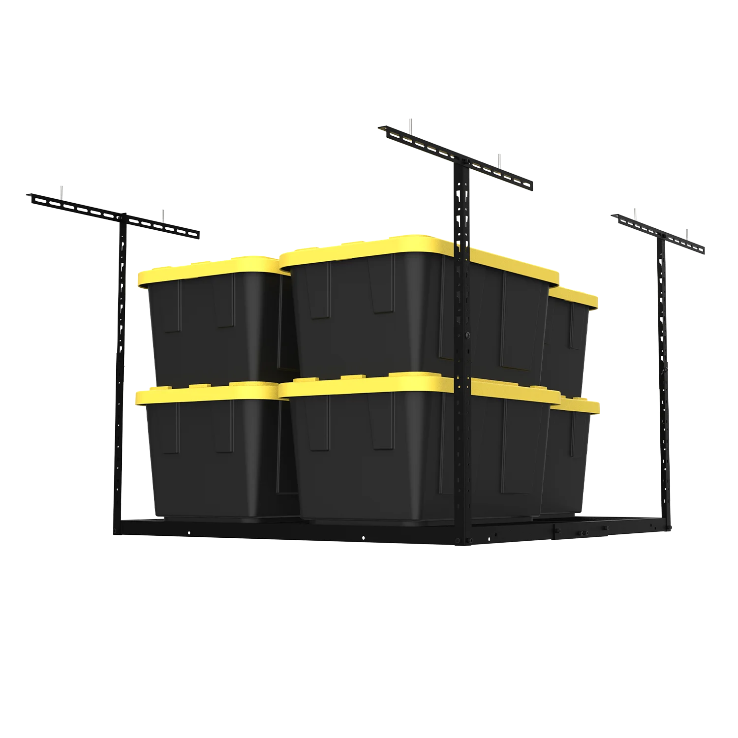 Armadillo Tough Overhead Garage Storage Skyrack, 4' x 8', Adjustable height