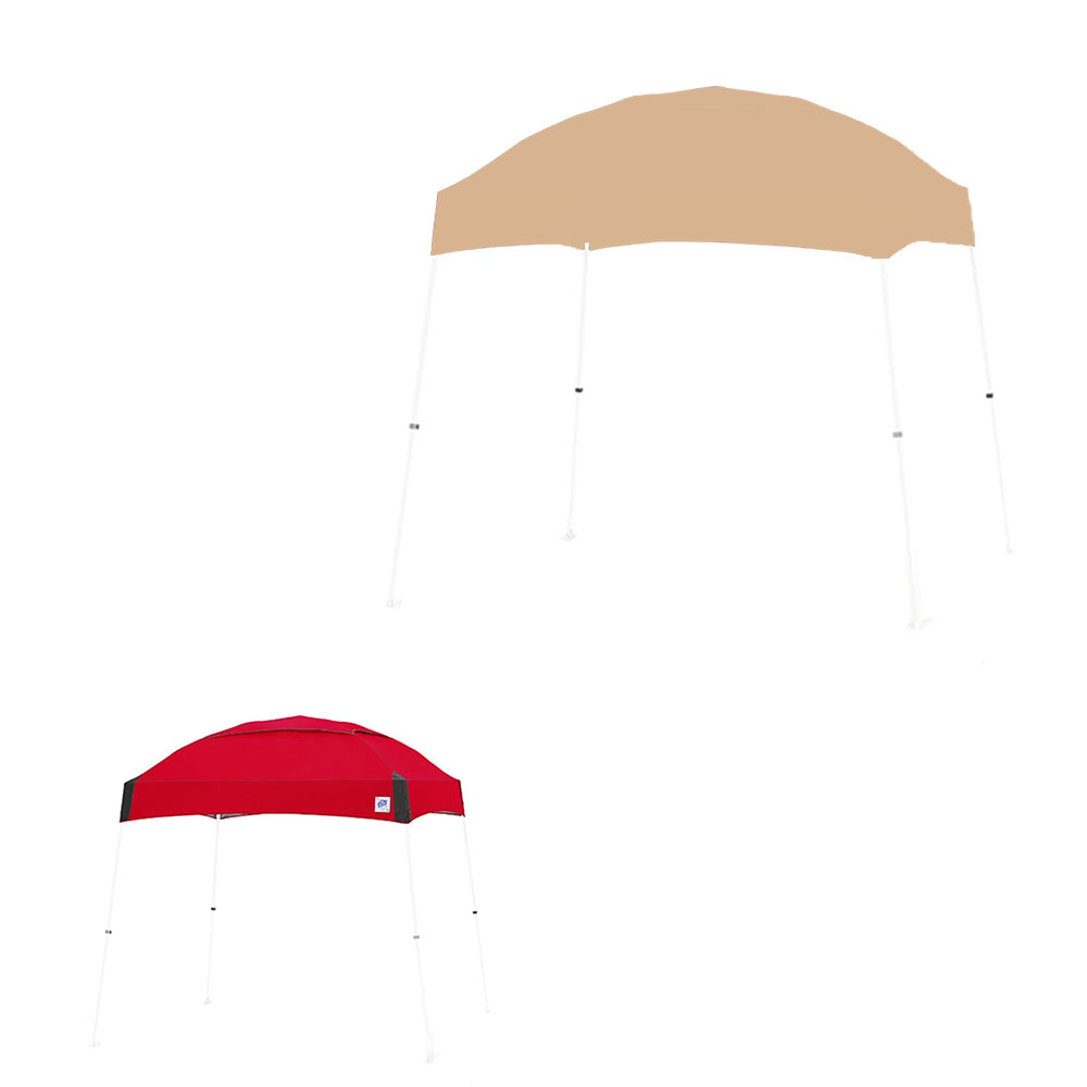 Garden Winds Custom Fit Replacement Canopy Top Cover Compatible with The E-Z Up Dome, Base 10' X 10', Canopy Top 8' X 8' Slant Leg - Upgraded Performance RIPLOCK 350 Fabric