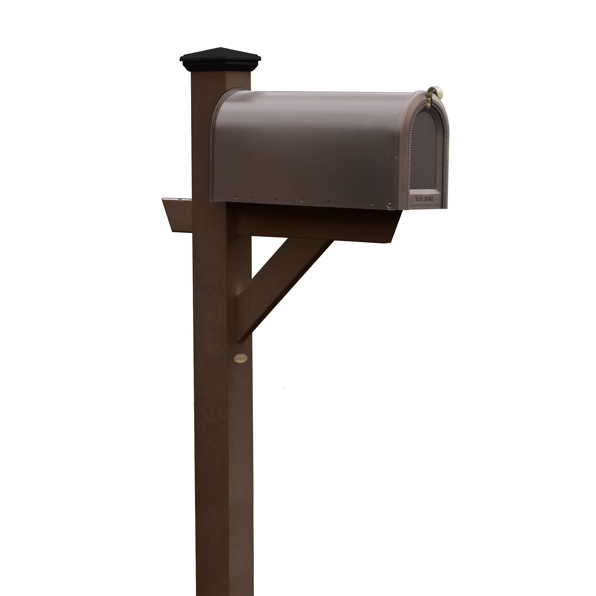Highwood Hazleton Mailbox Post - In-Ground, 41" H, 4" x 4" Post