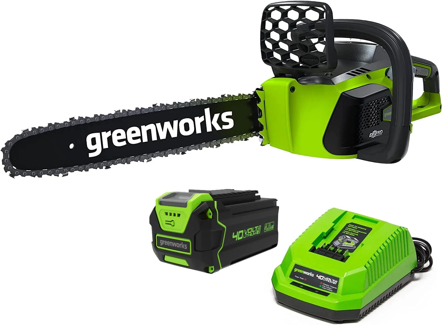 40V 16″ Brushless Cordless Chain Saw