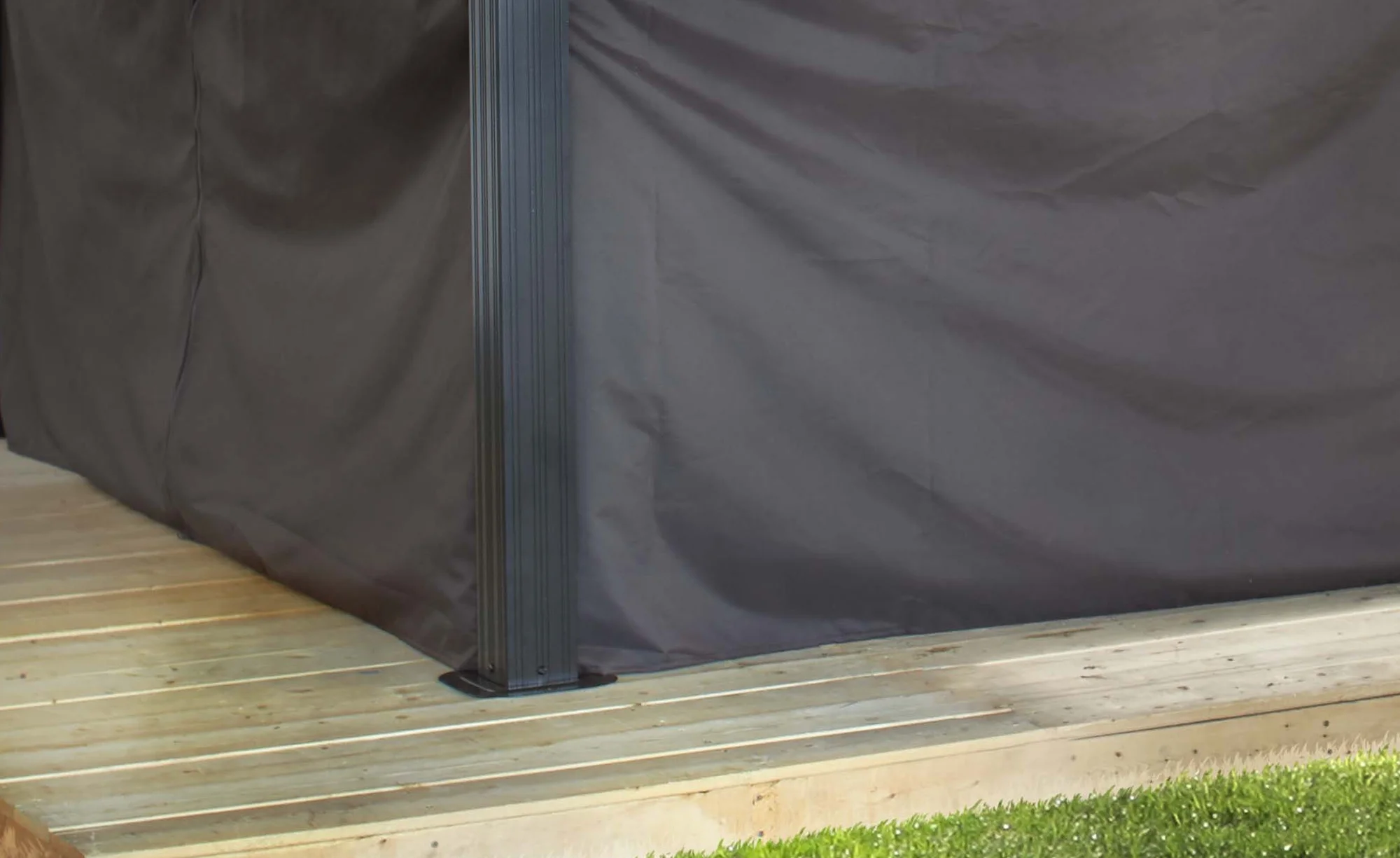 Sojag12' x 12' Brown Outdoor Canopy Sidewalls, Includes Hooks (1 Pack)